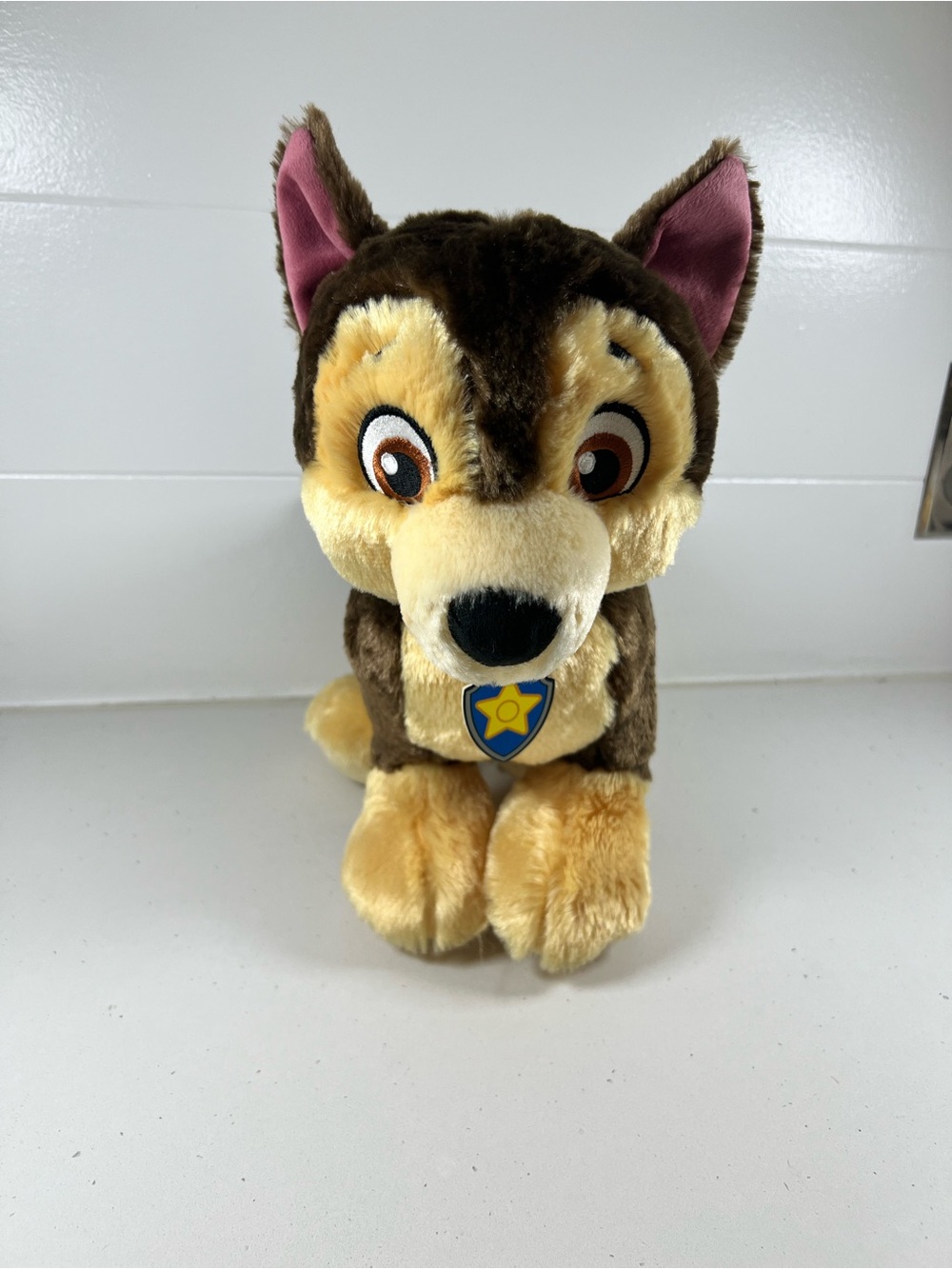 Build-A-Bear PAW Patrol Chase Plush Dog 14” Stuffed Animal